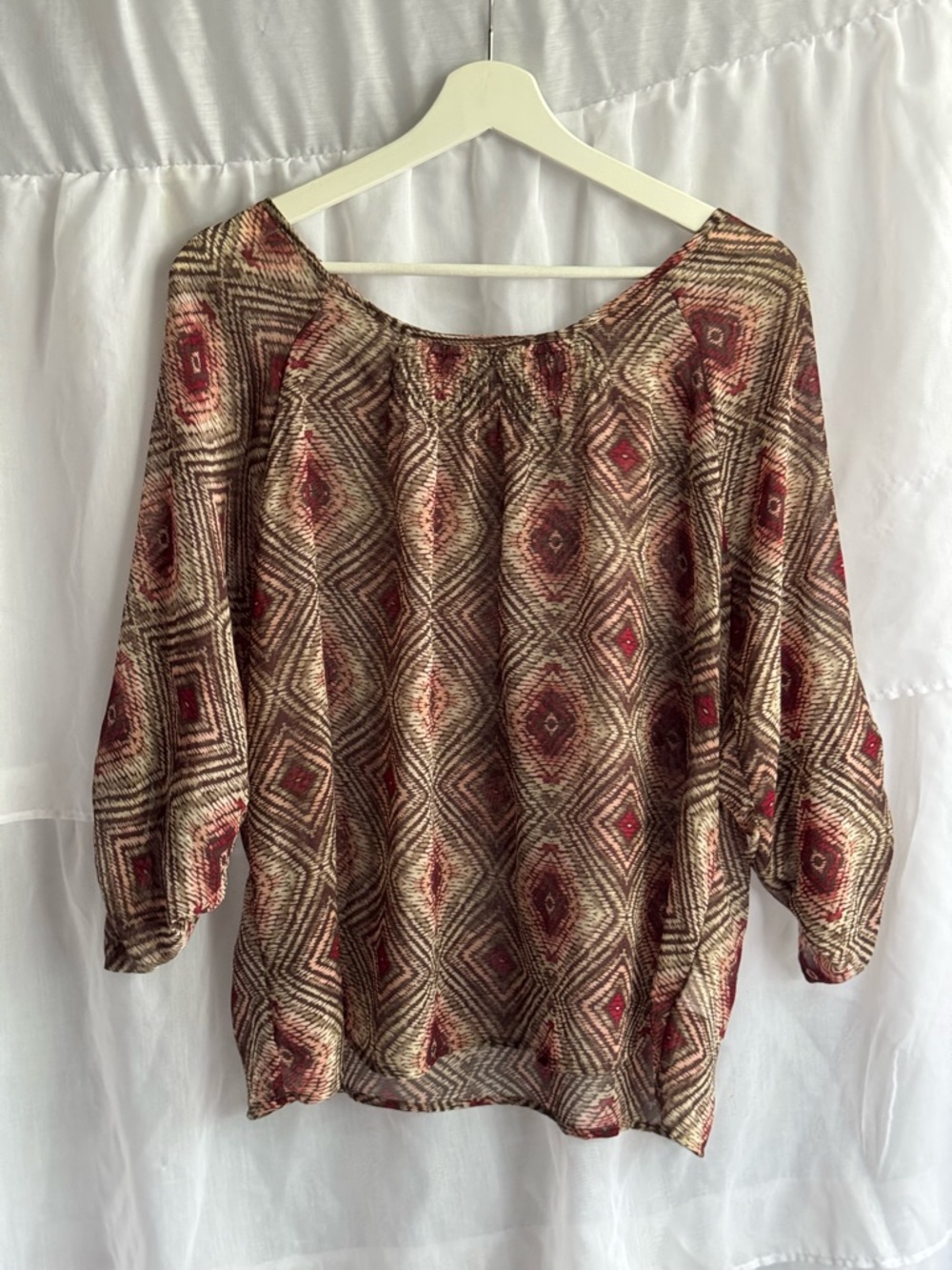 Croft & Borrow Abstract Blouse